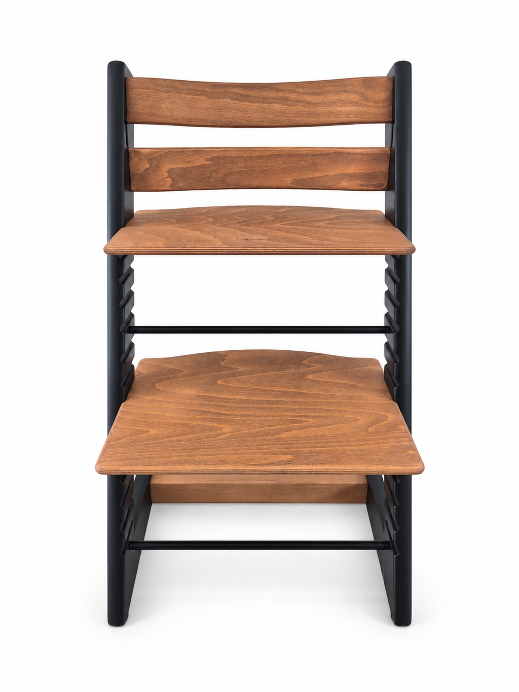 Originele Refurbished Tripp Trapp - Zwart / Klassiek Naturel