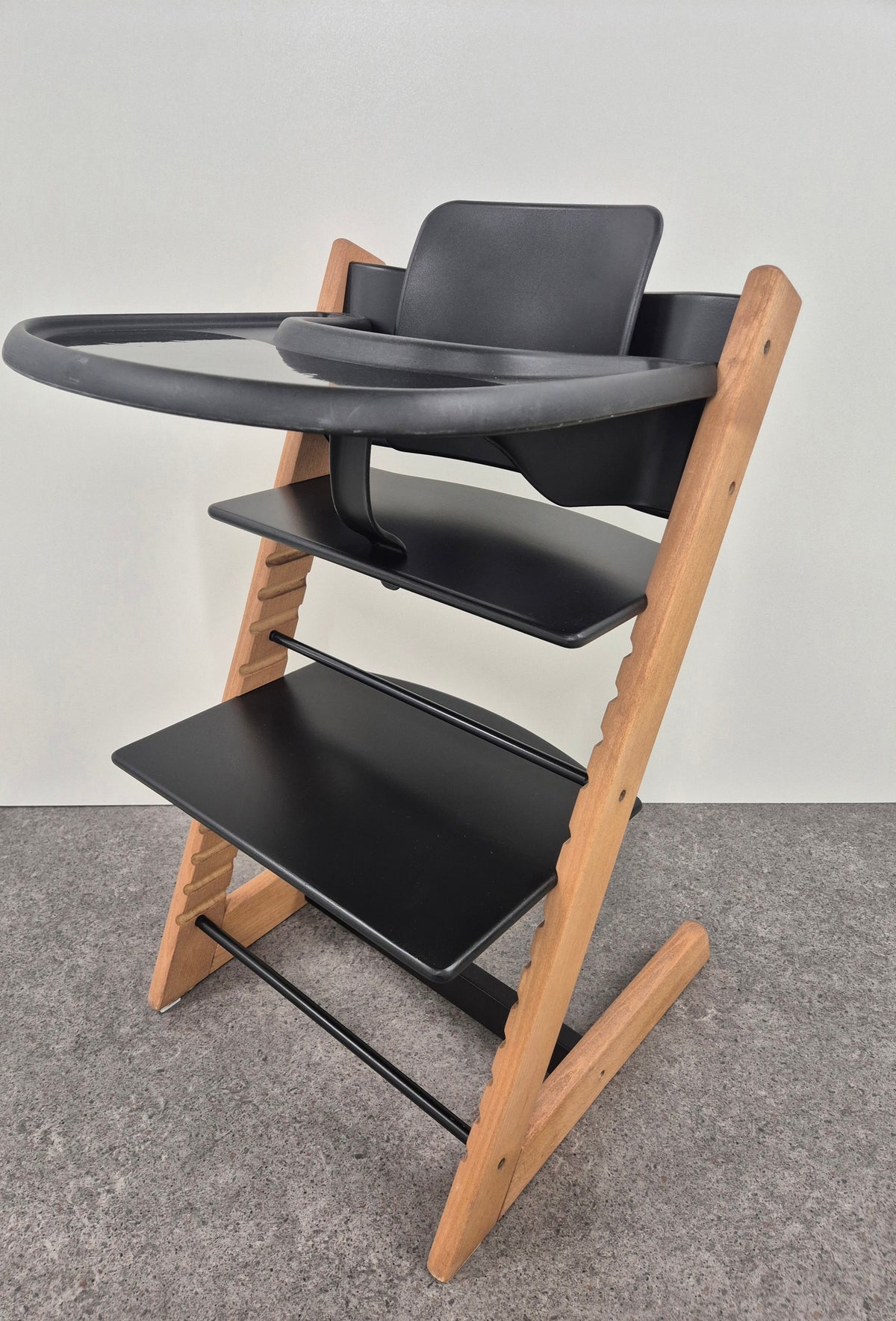 Originele Refurbished Tripp Trapp - Klassiek Naturel / Zwart