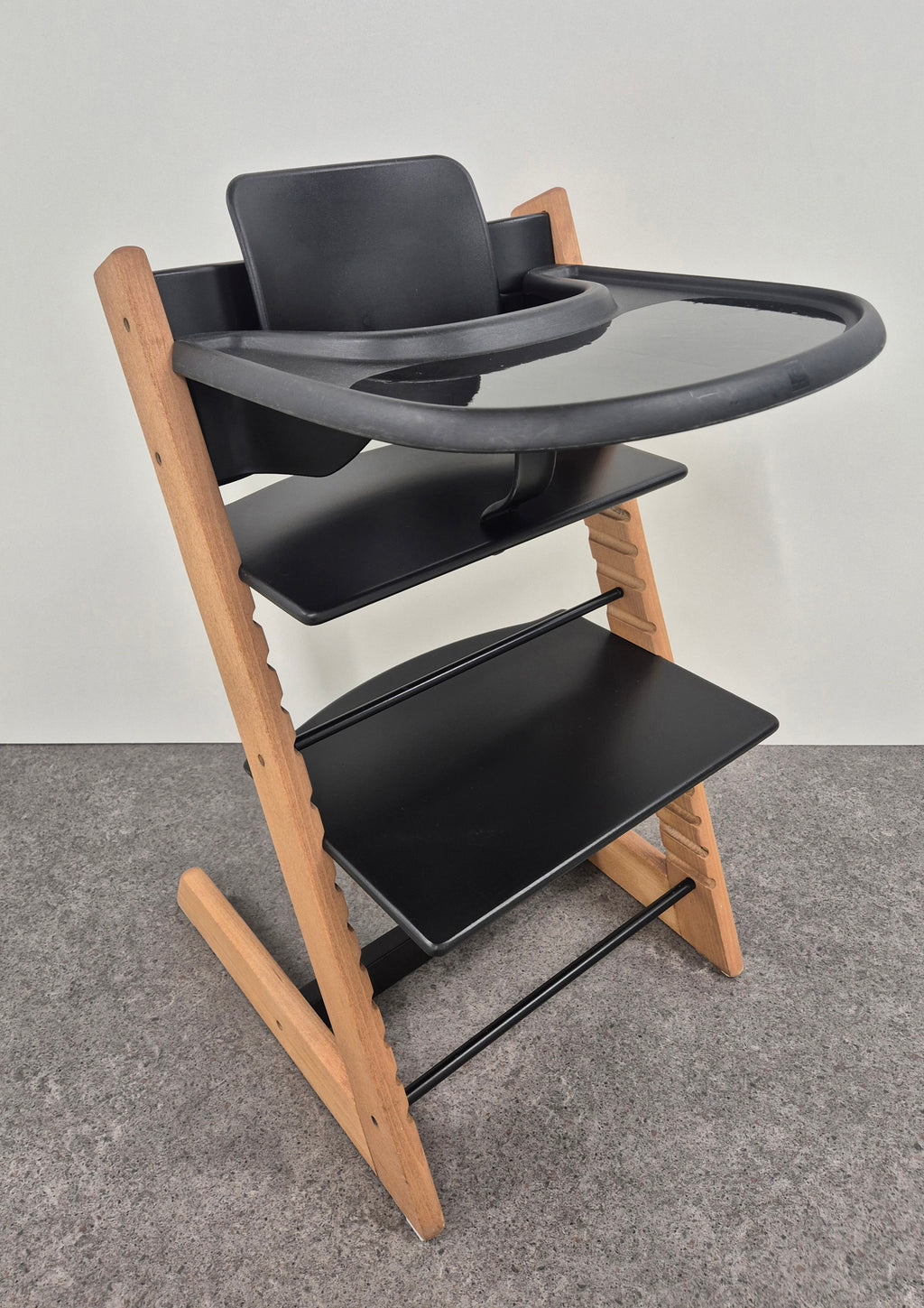 Originele Refurbished Tripp Trapp - Klassiek Naturel / Zwart