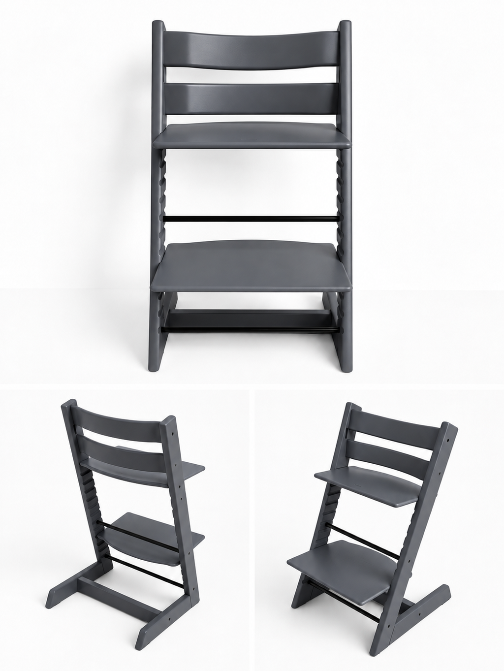 Originele Refurbished Tripp Trapp - Antraciet