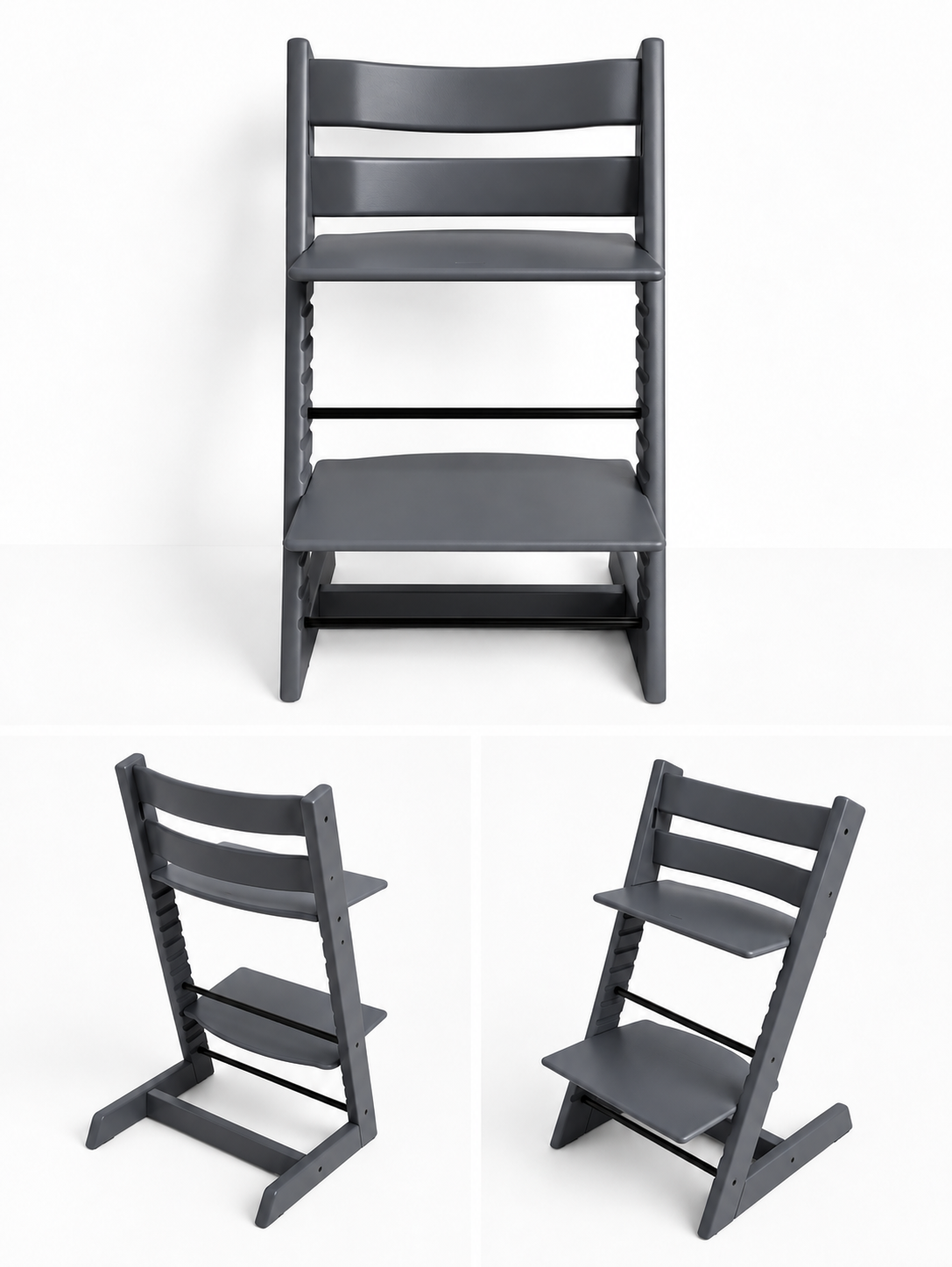 Originele Refurbished Tripp Trapp - Antraciet