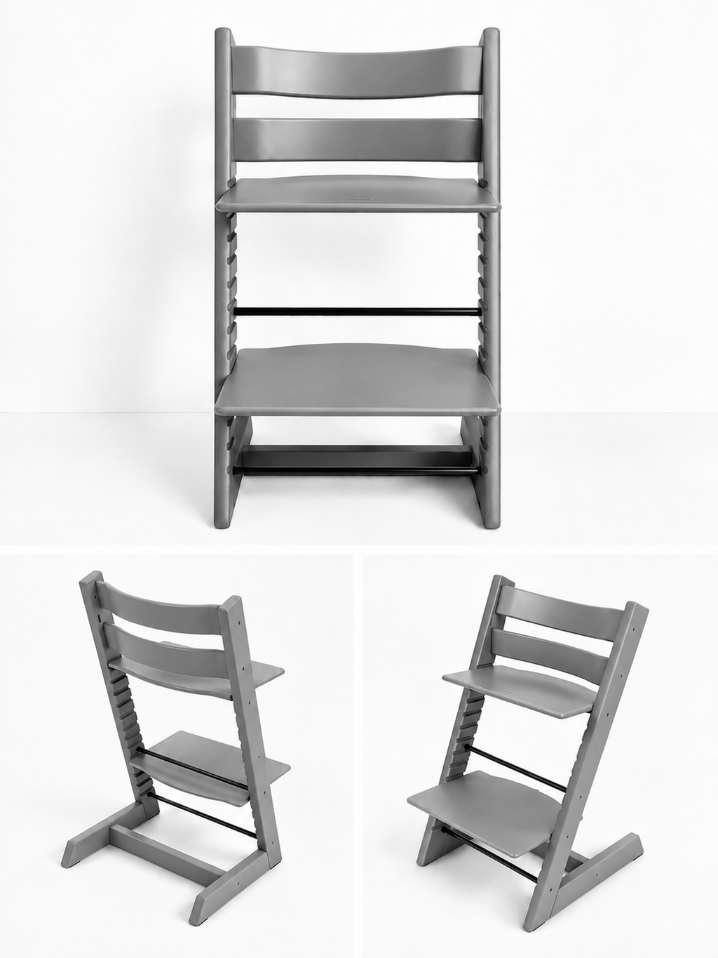 Originele Refurbished Tripp Trapp - Stormy Grey