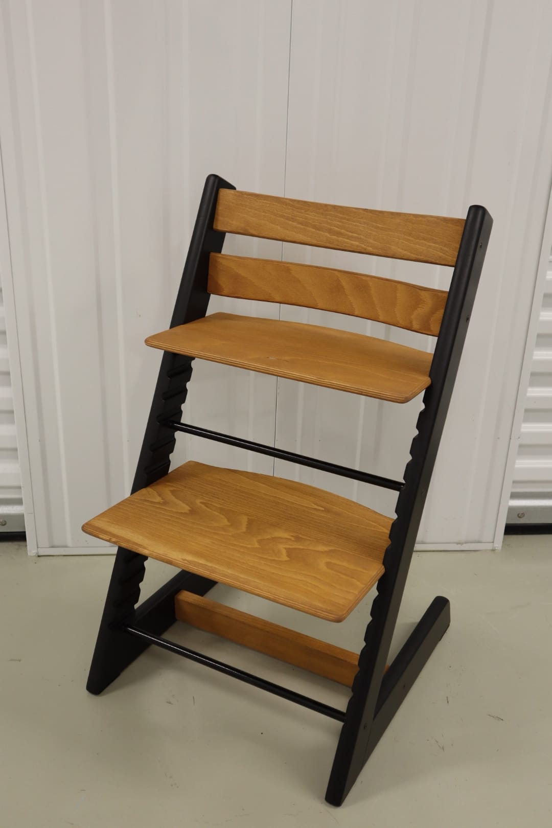 Originele Refurbished Tripp Trapp - Zwart / Klassiek Naturel