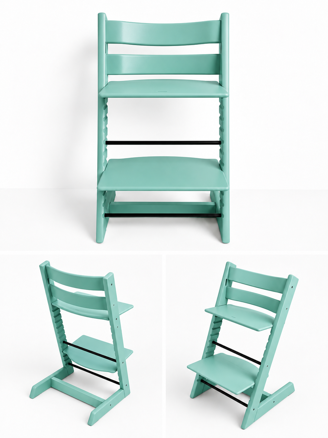 Originele Refurbished Tripp Trapp - Turquoise