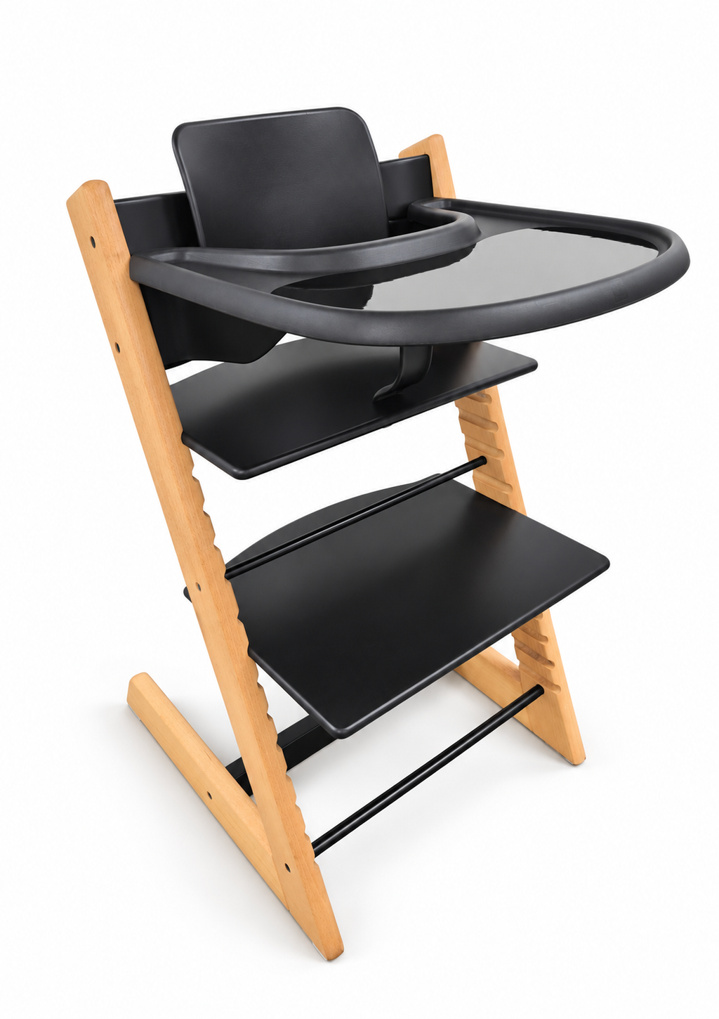 Originele Refurbished Tripp Trapp - Klassiek Naturel / Zwart