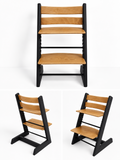Originele Refurbished Tripp Trapp - Zwart / Klassiek Naturel
