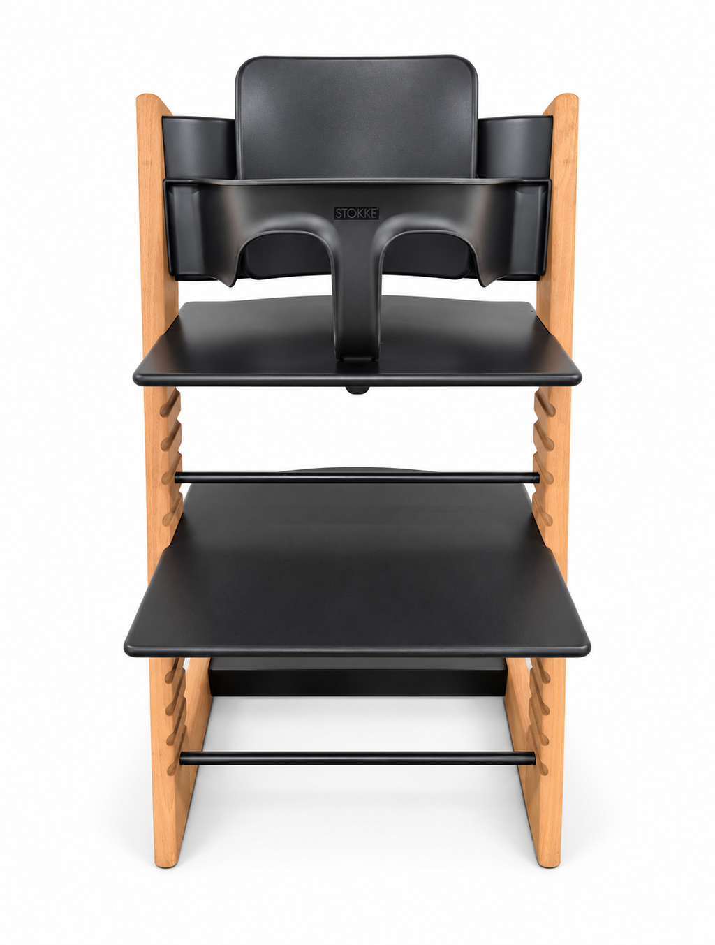 Originele Refurbished Tripp Trapp - Klassiek Naturel / Zwart
