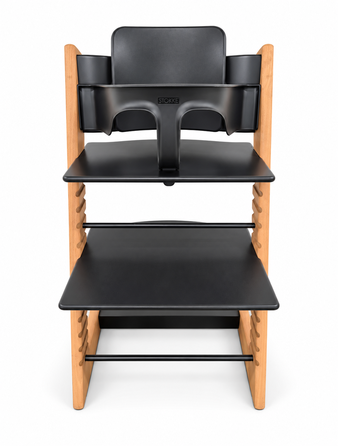 Originele Refurbished Tripp Trapp - Klassiek Naturel / Zwart